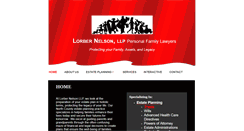 Desktop Screenshot of lorbernelsonlaw.com